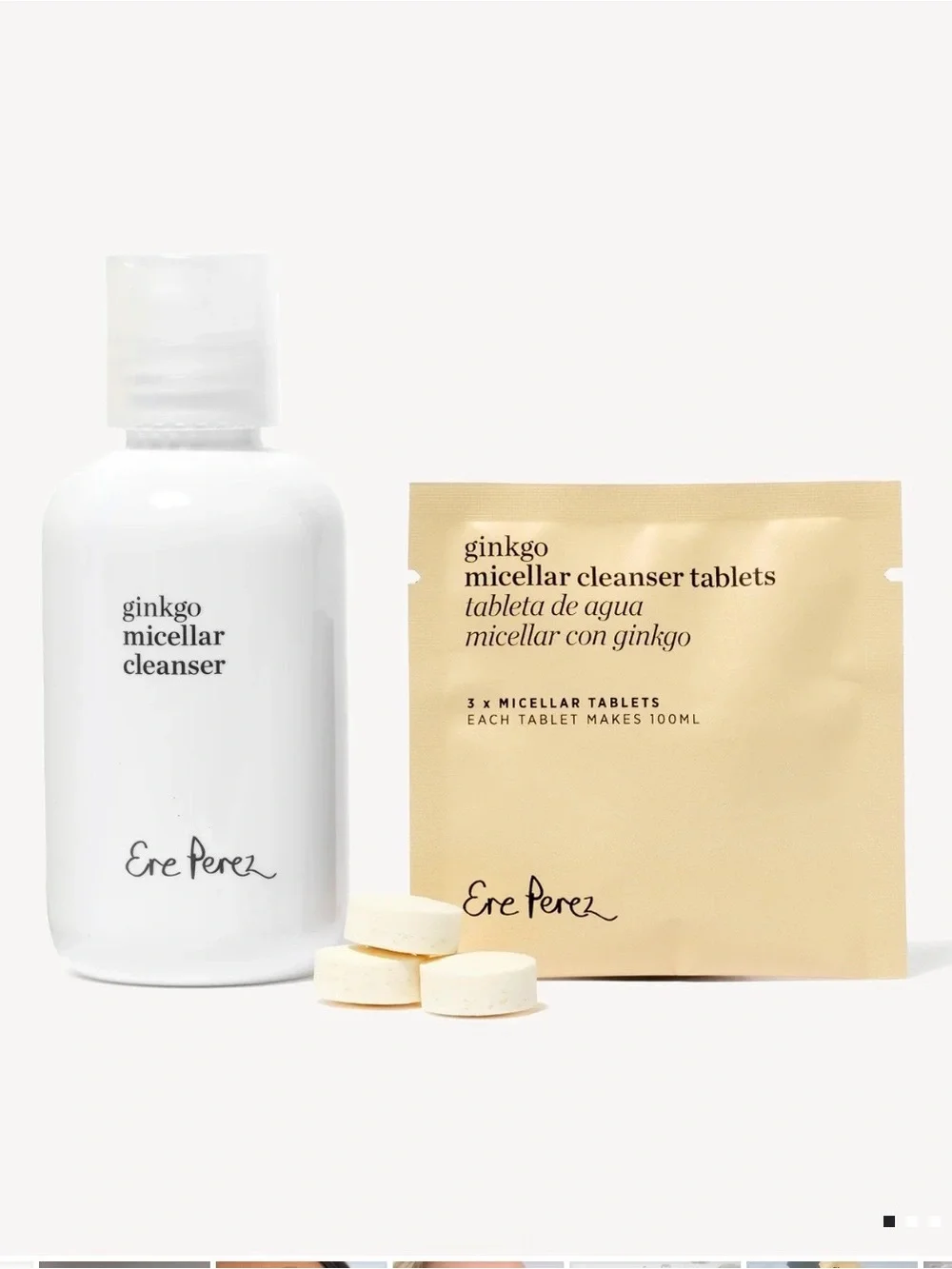Ere Perez Ginkgo Micellar Cleanser